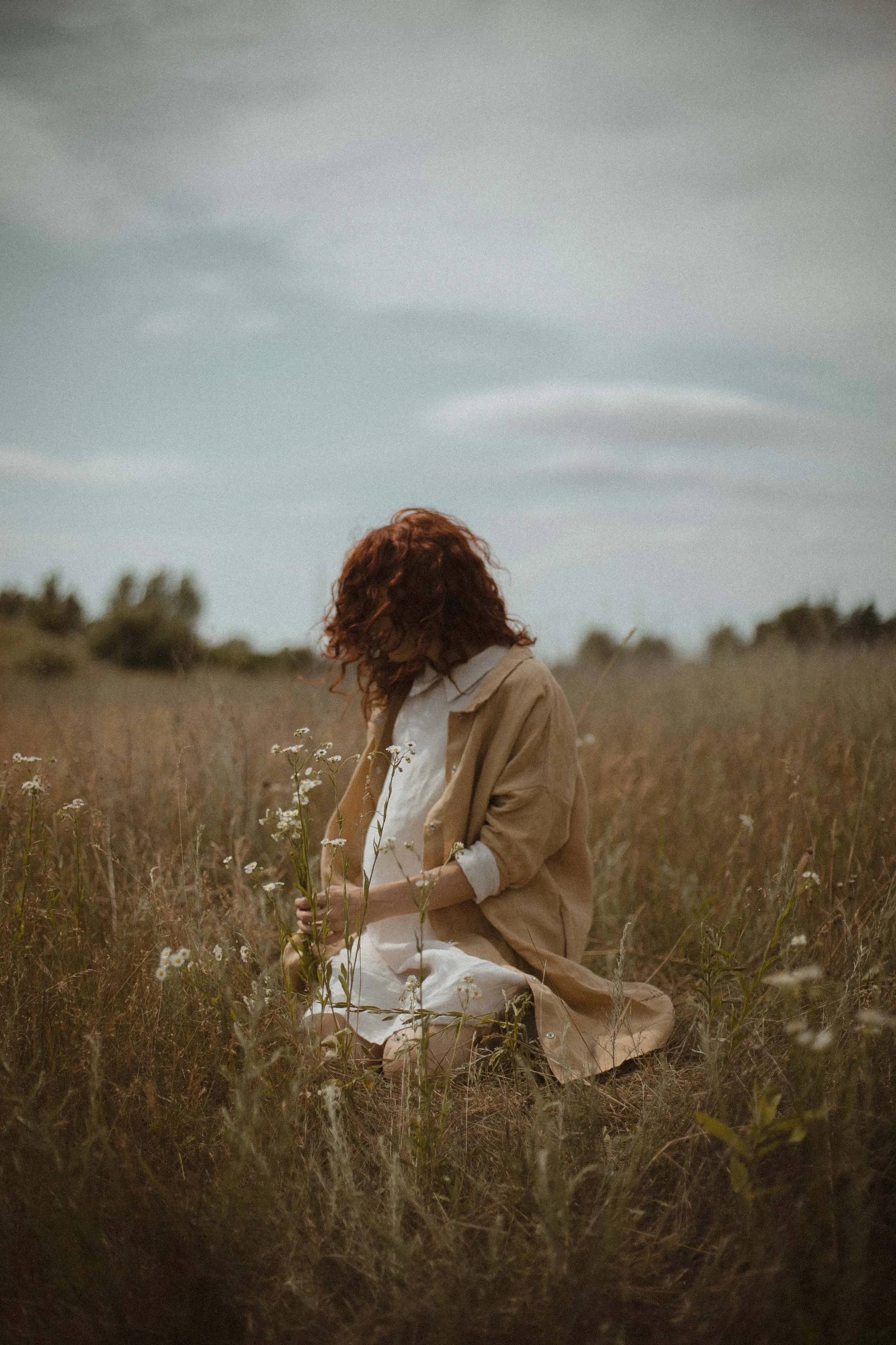 100% Linen 3/4 Sleeve Classic Dress