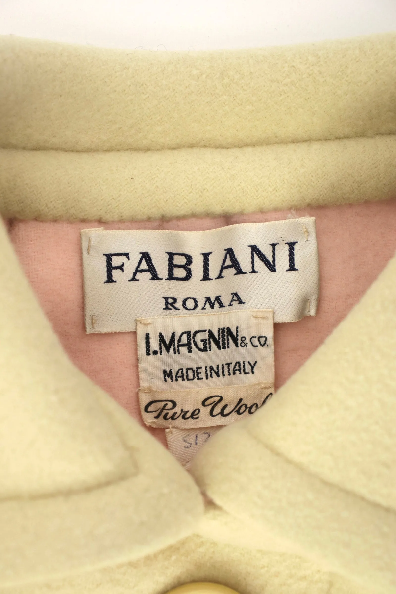 1960s Fabiani Boiled Wool Coat*
