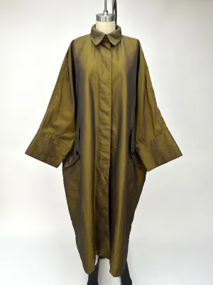 1980s Handmade Iridescent Windcoat