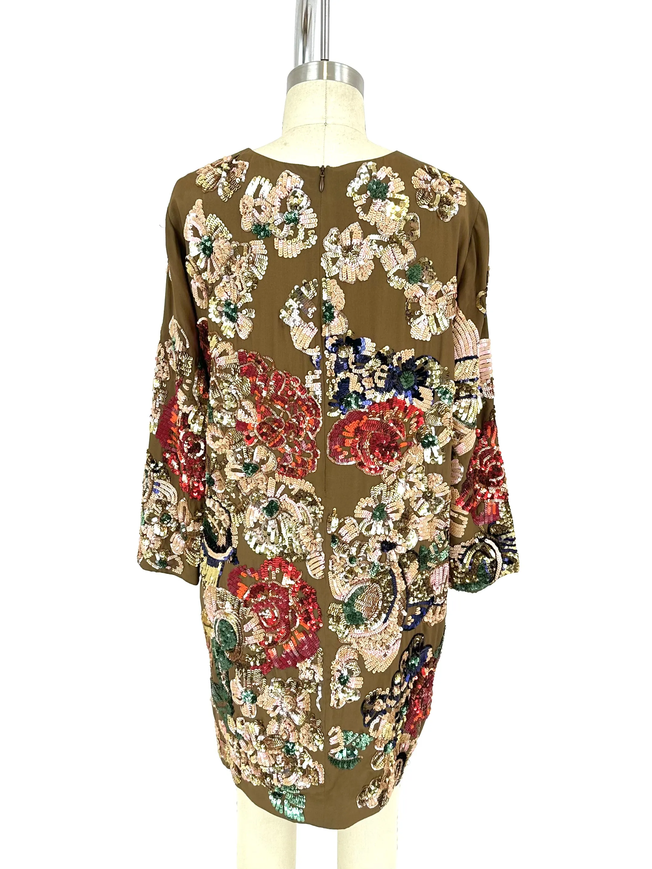 2010 Stella McCartney Silk Sequin Dress