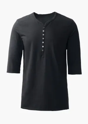 3/4 SLEEVE HENLEY