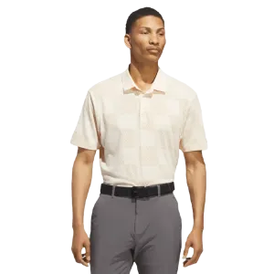 Adidas Ultimate365 Textured Polo Shirt - Beige