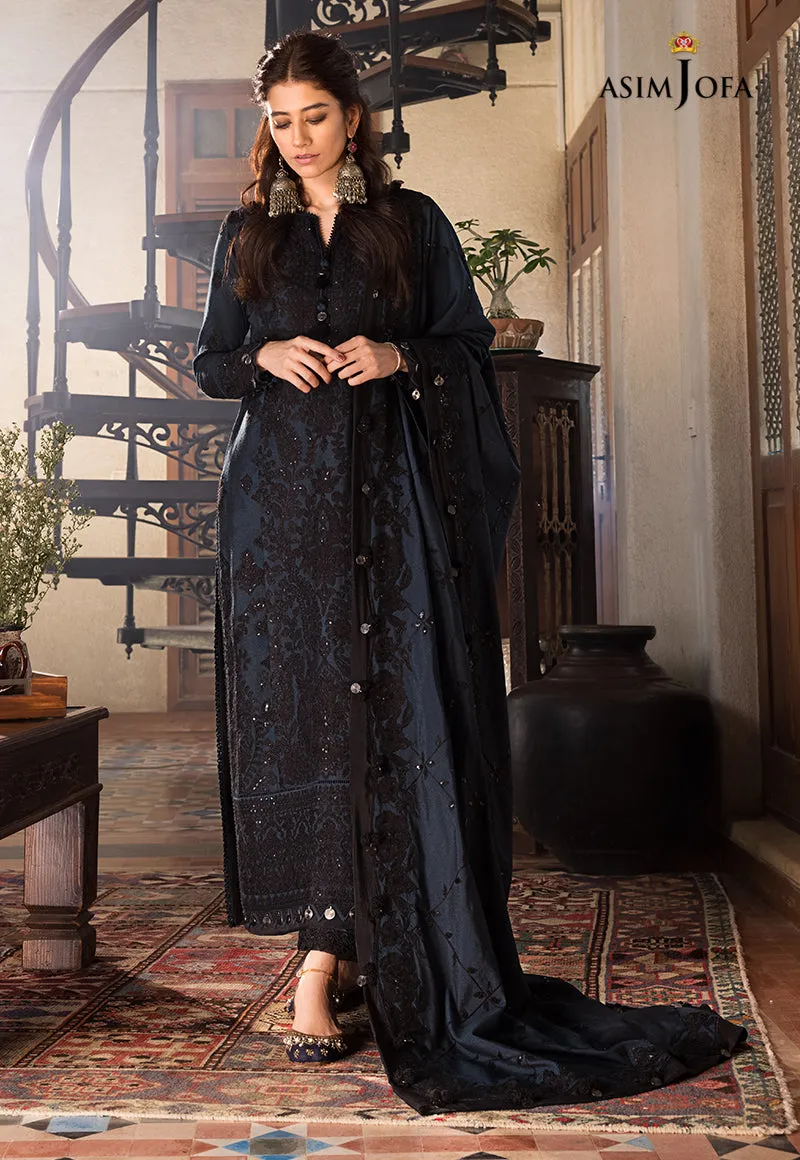 AJK-13 |  Asim Jofa The Syra Edit Kashmiri Embroidered Collection 2022 | Unstitched Embroidered Winter Suits