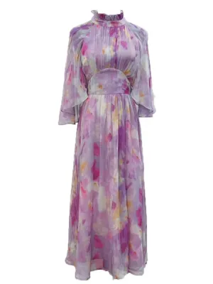 Amalie French Printing Dress