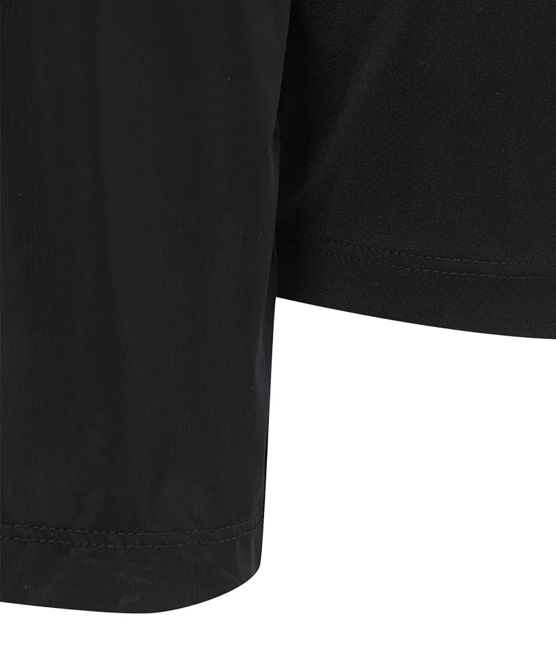 ANEW Golf Women's SP Signature Logo Hybrid Long T-Shirt - Black
