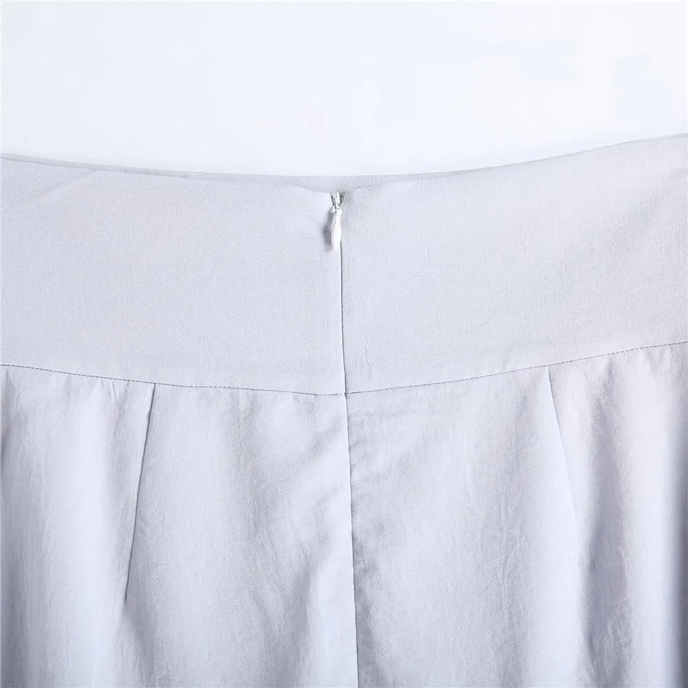 Asymmetric Mini Skirt
