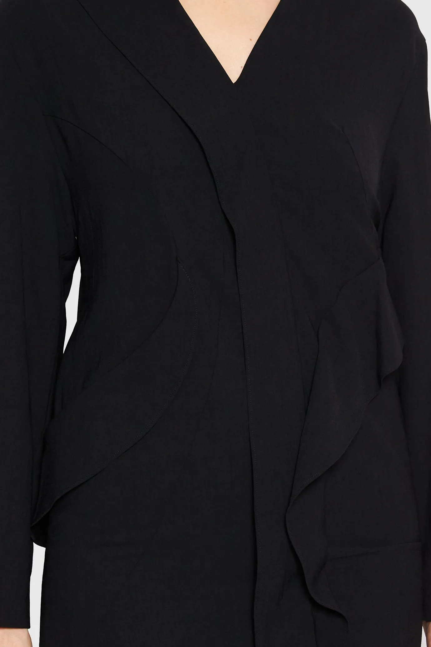 Asymmetrical Panel Dress