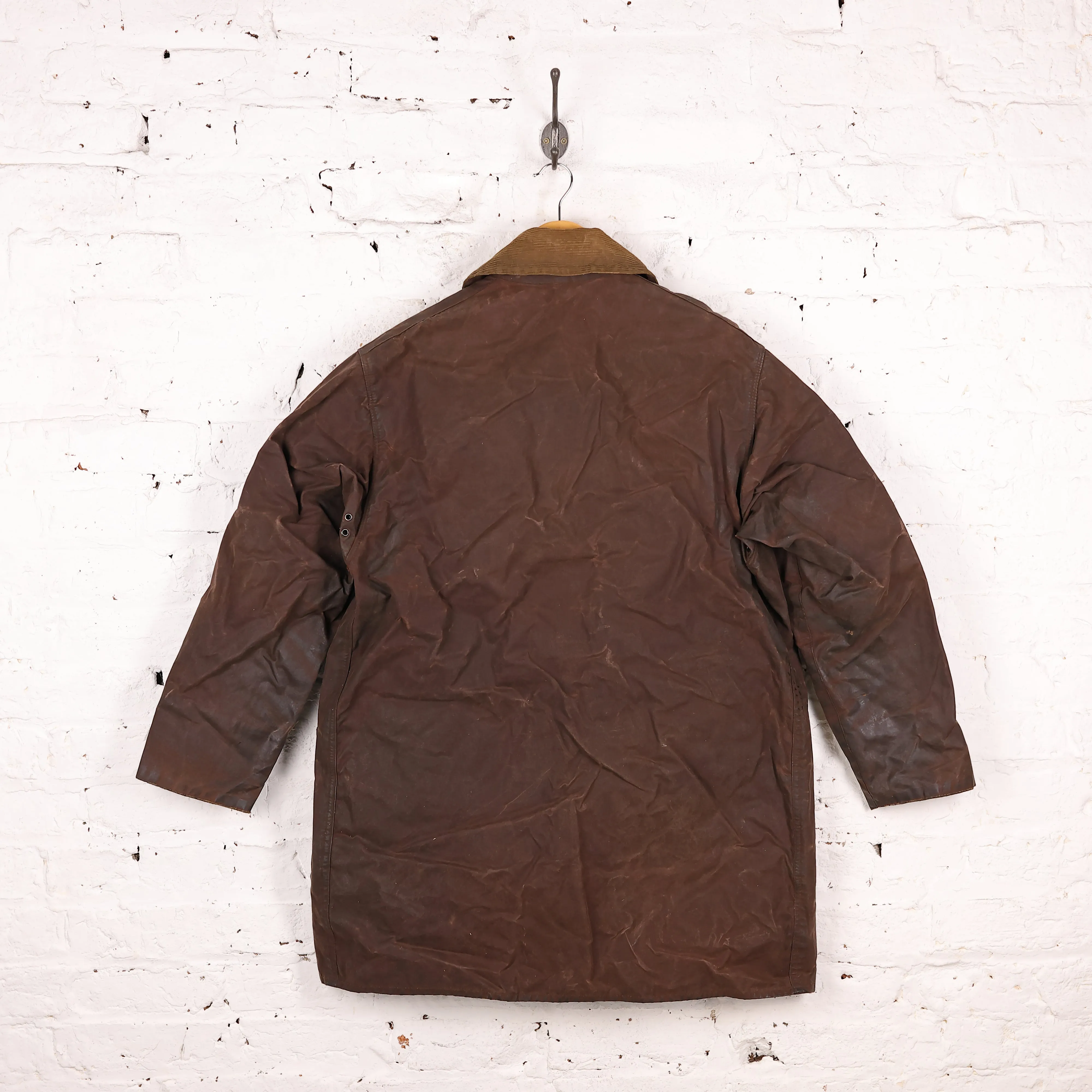 Barbour Northumbria Wax Jacket - Brown - L