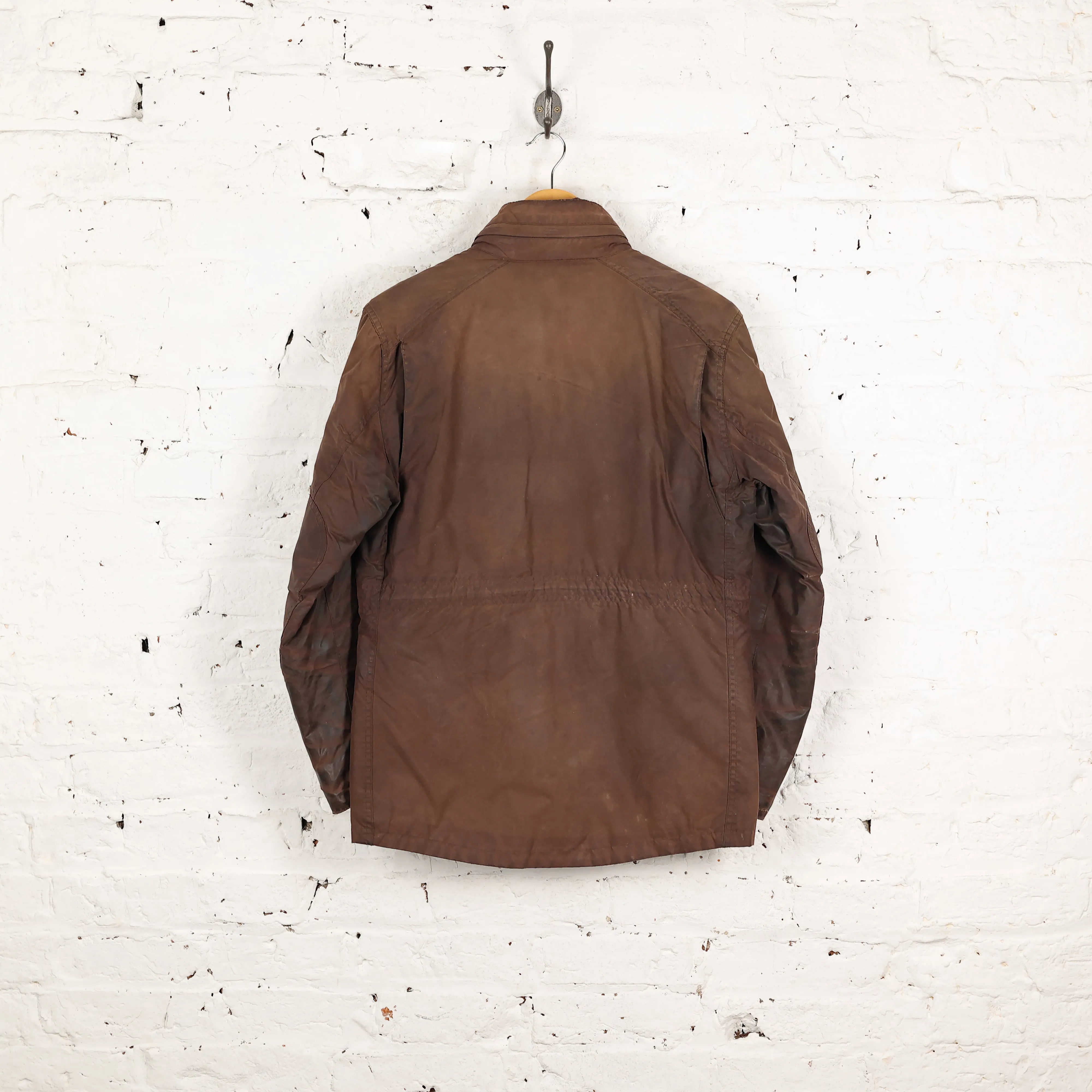 Barbour Wax Sapper Jacket - Brown - S