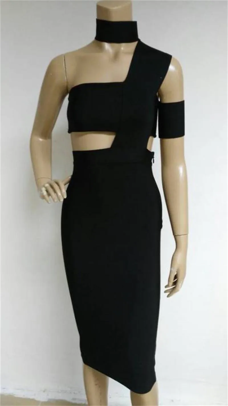 Bare Shoulder Bask Dress