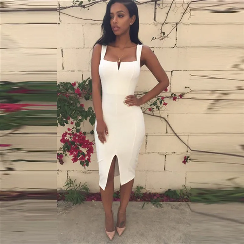 Bare Shoulder Bask Dress