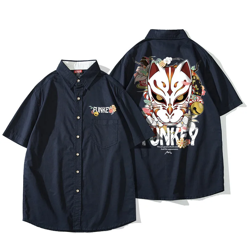 Beware The Kitsune Polo Shirt