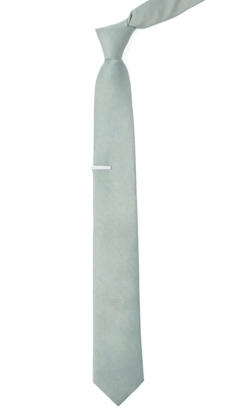 Bhldn Linen Row Morning Mist Tie