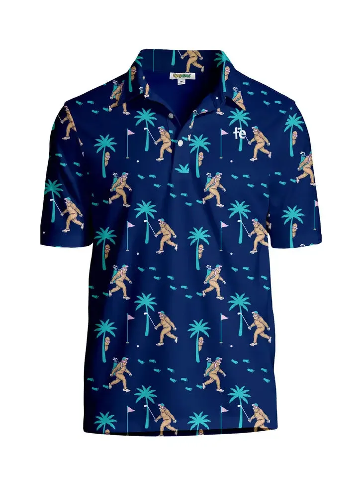 Bigfoot Bogey Golf Polo