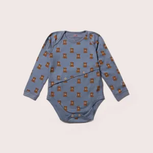 Blue Bear Easy Feeding Adaptive Long Sleeve Onesie