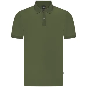 BOSS PARLAY 406 MERCERISED COTTON POLO SHIRT