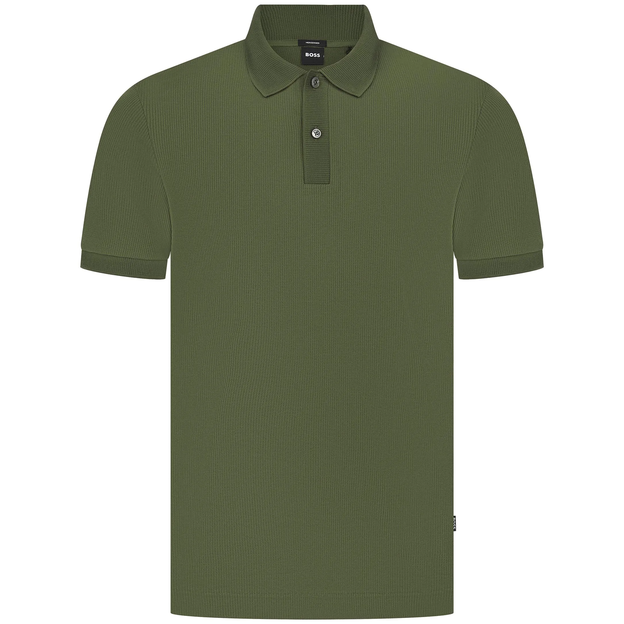 BOSS PARLAY 406 MERCERISED COTTON POLO SHIRT