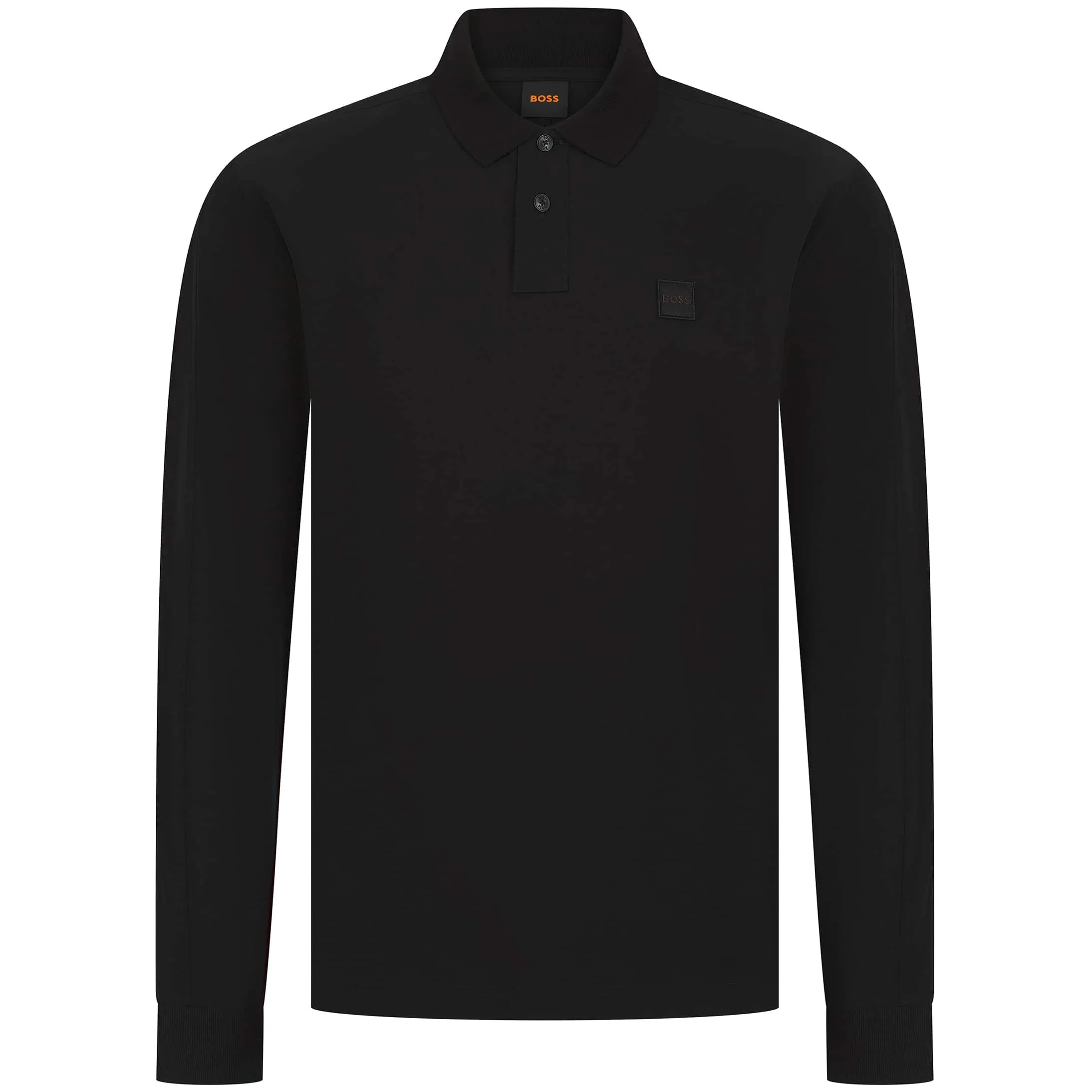 BOSS PE-NYLON LONG SLEEVE POLO SHIRT
