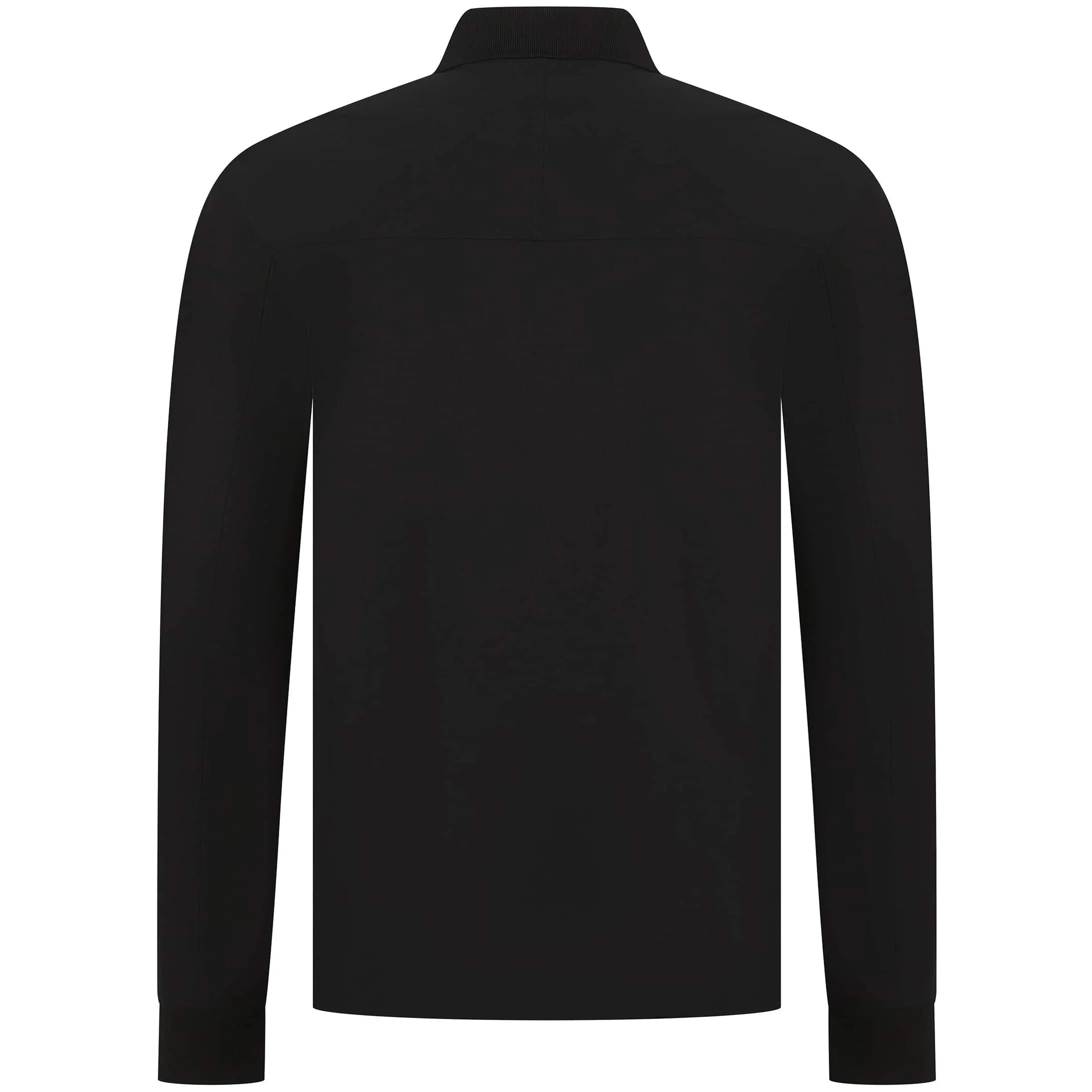 BOSS PE-NYLON LONG SLEEVE POLO SHIRT