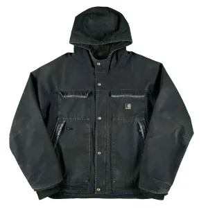 Carhartt Light Canvas Hooded Work Jacket- XL