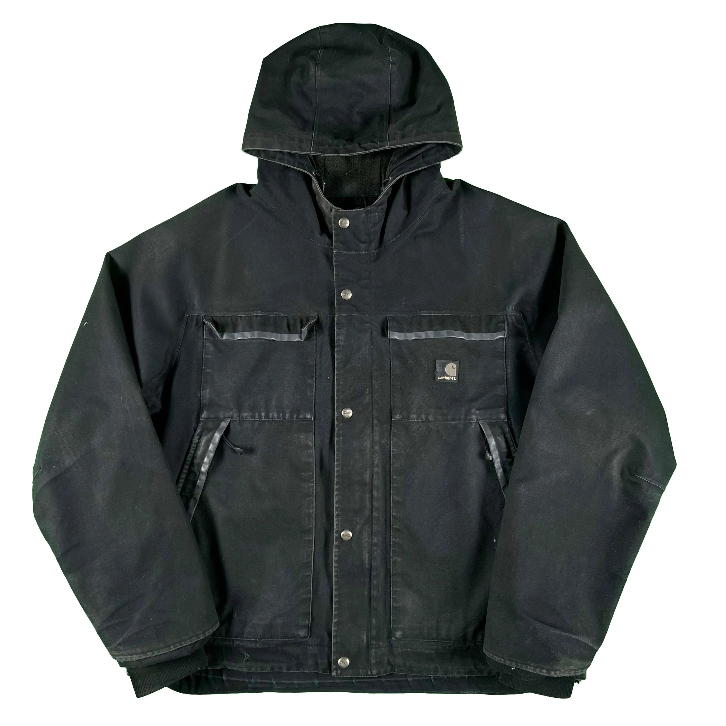 Carhartt Light Canvas Hooded Work Jacket- XL