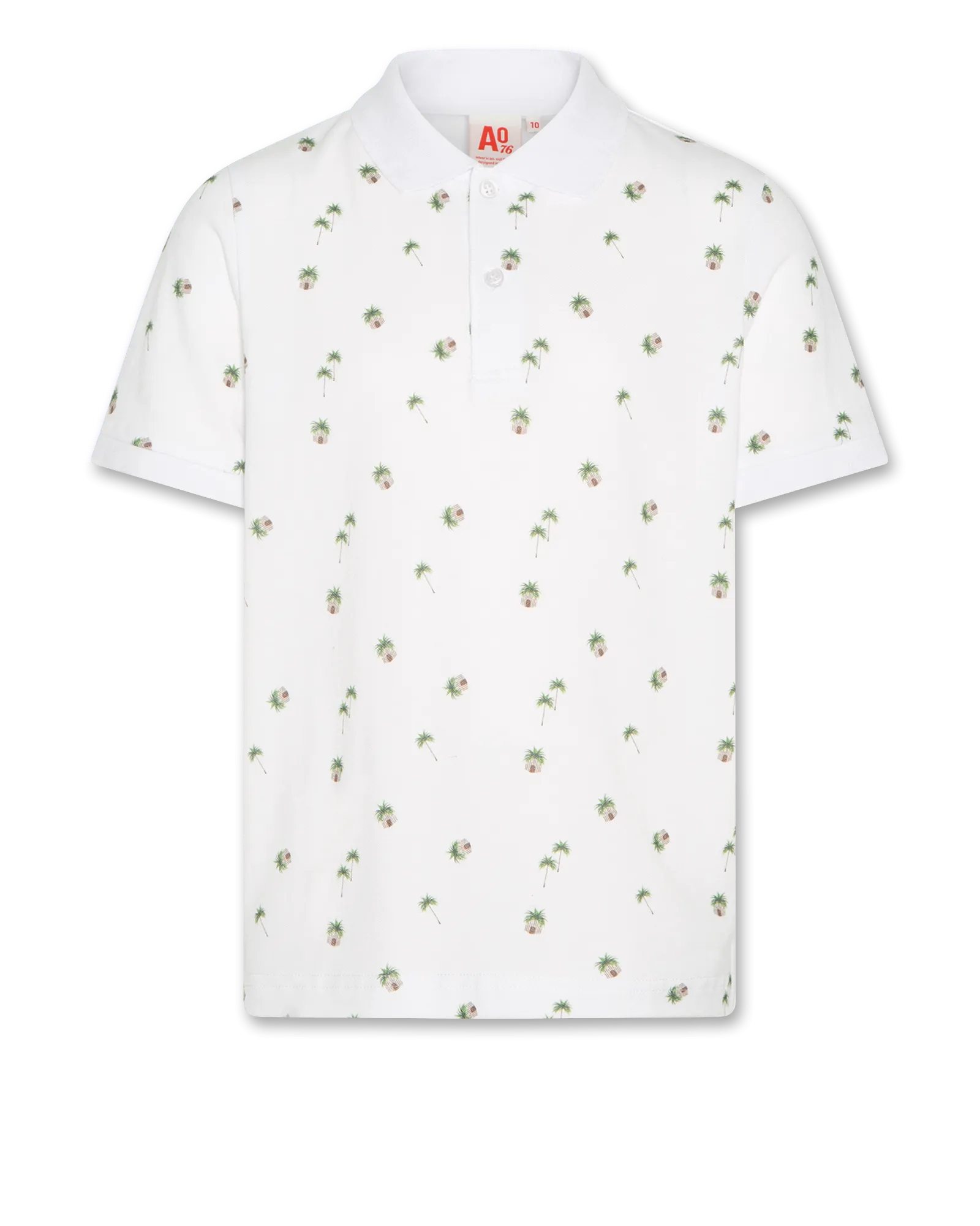 carter polo t-shirt hut 000100 - white