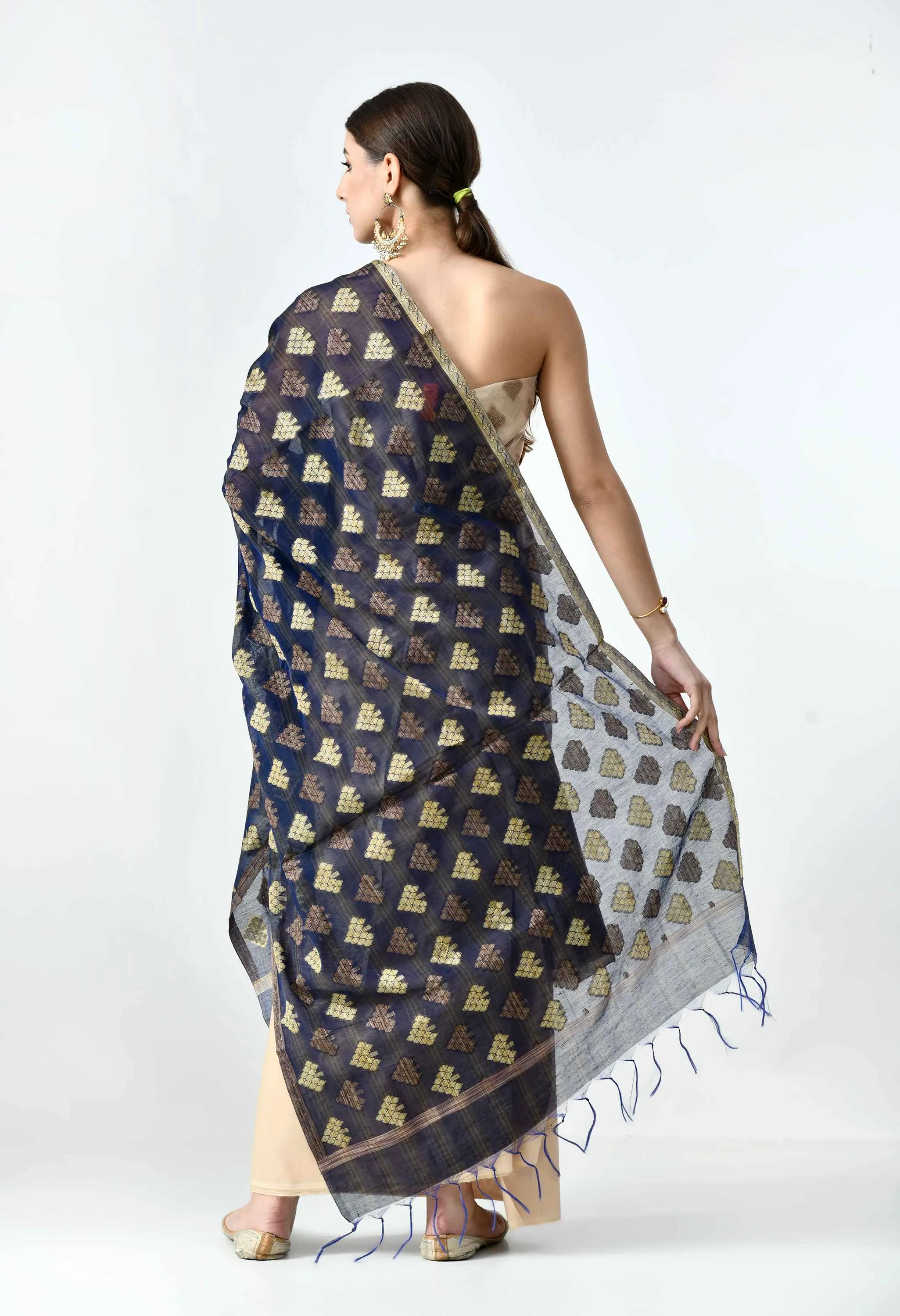 Chanderi Cotton Suit Set