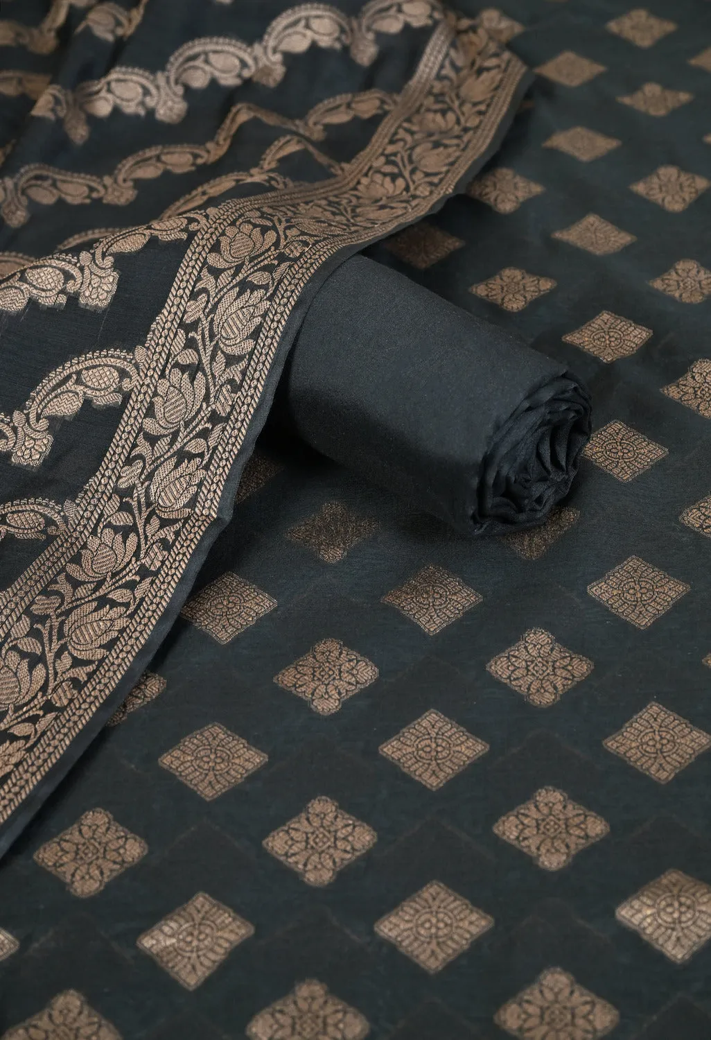 Chanderi Cotton Suit Set