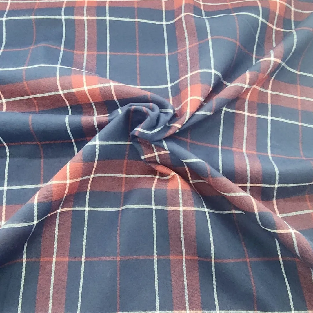 Check Suiting Fabric 150cm