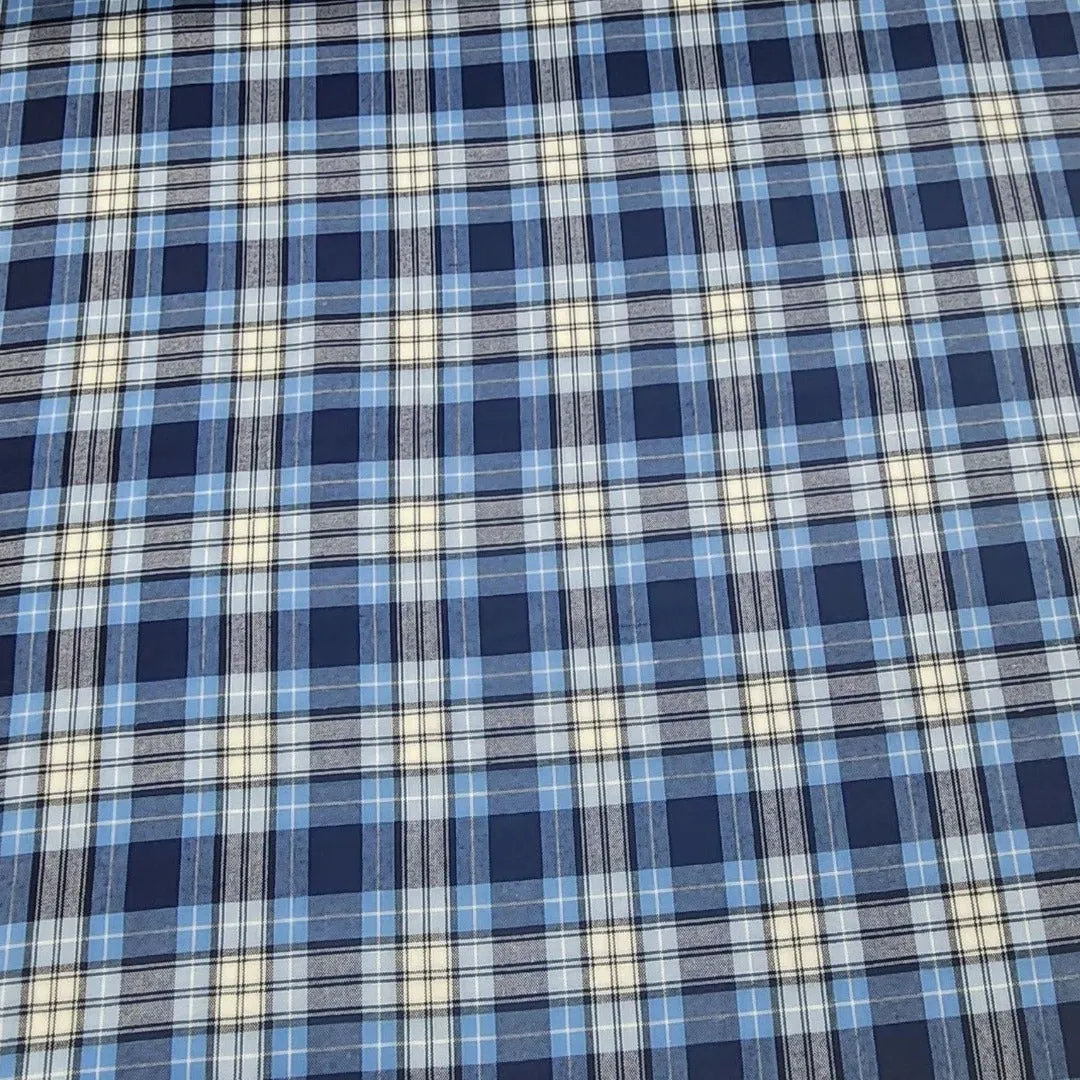 Check Suiting Fabric 150cm