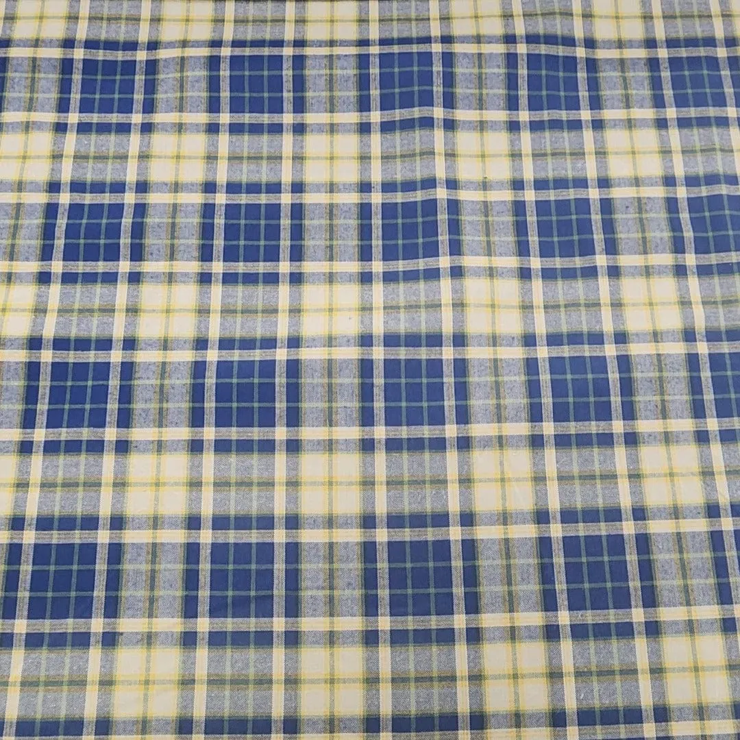 Check Suiting Fabric 150cm