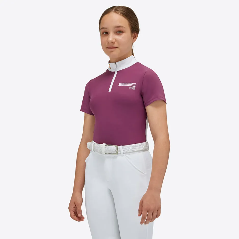 Child's Jersey Competition Polo - Berry