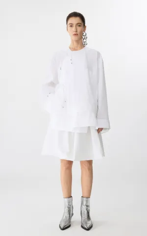 Coat / JNBY Oversized Drawstring Cotton Jacket