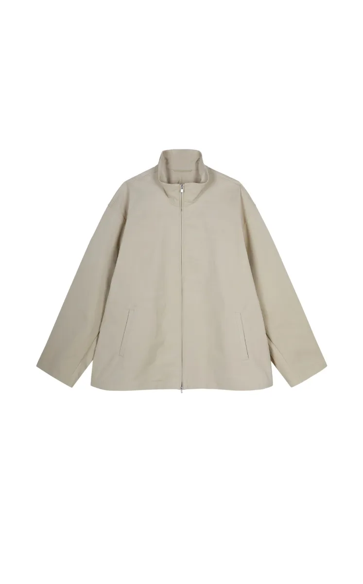 Coat / JNBY Oversized Drawstring Cotton Jacket