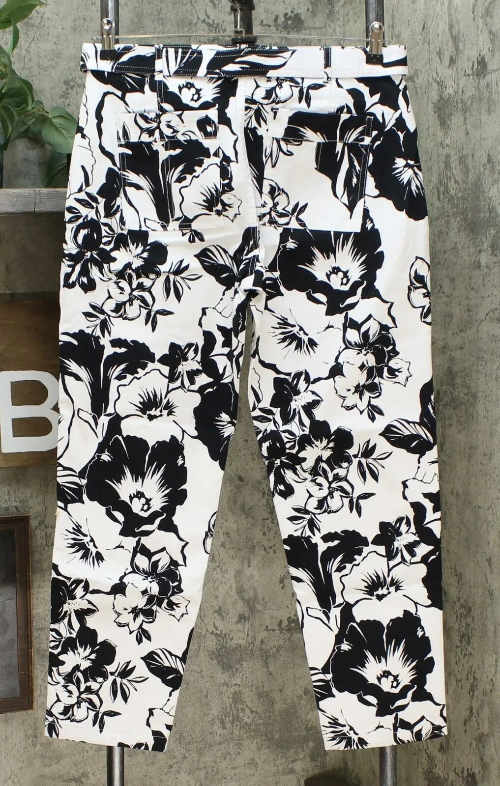 Colleen Lopez Women's Printed Slim Fit Cargo Pants