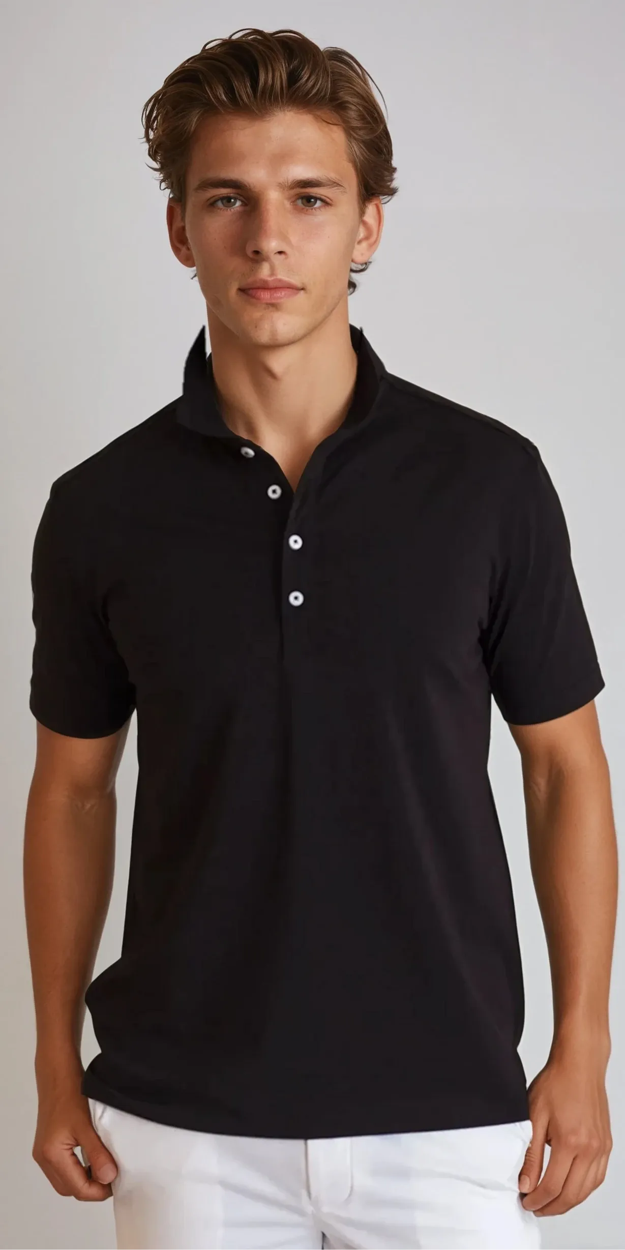 Coolest Polo Tech Shirt Black