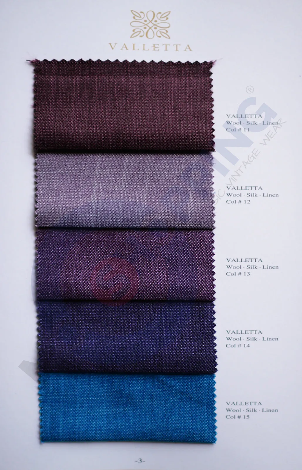 Custom 2 Piece Suit -  Valletta Fabric Collection 2 Piece Suit