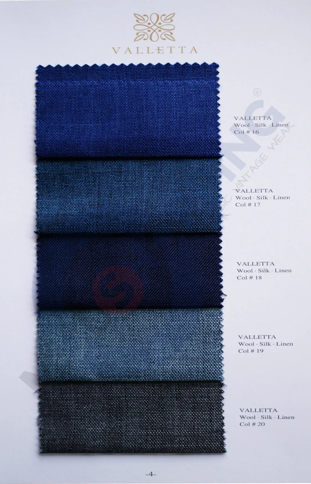 Custom 2 Piece Suit -  Valletta Fabric Collection 2 Piece Suit