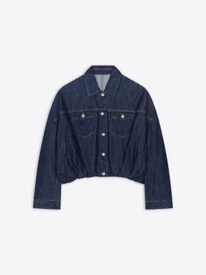 Denim blouson