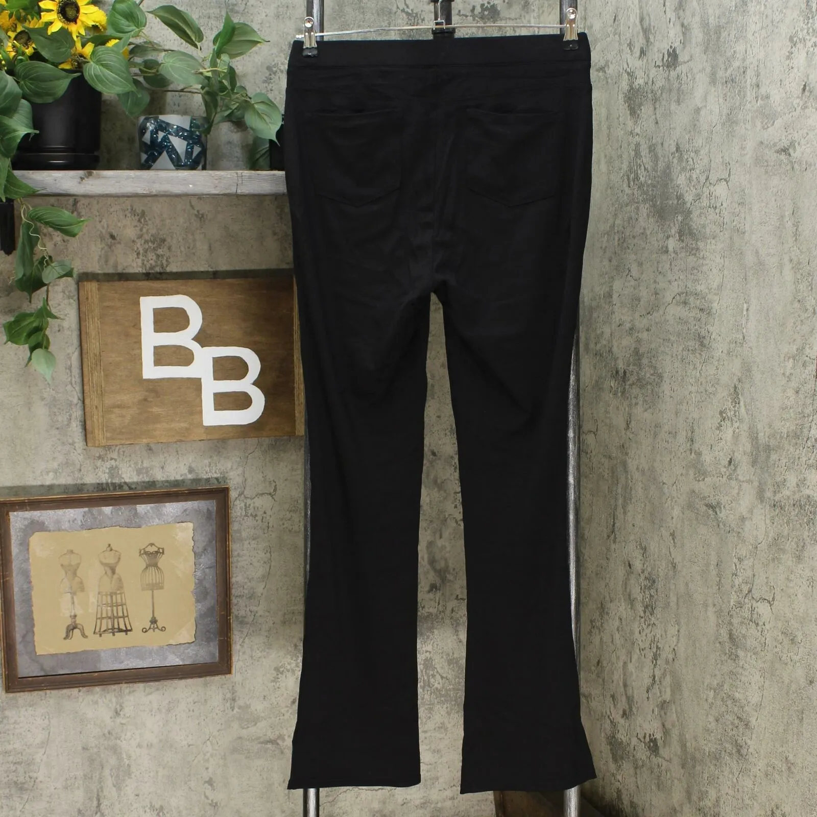 DG2 by Diane Gilman Women's Tall Pull On Stretch Ponte Boot Cut Pants
