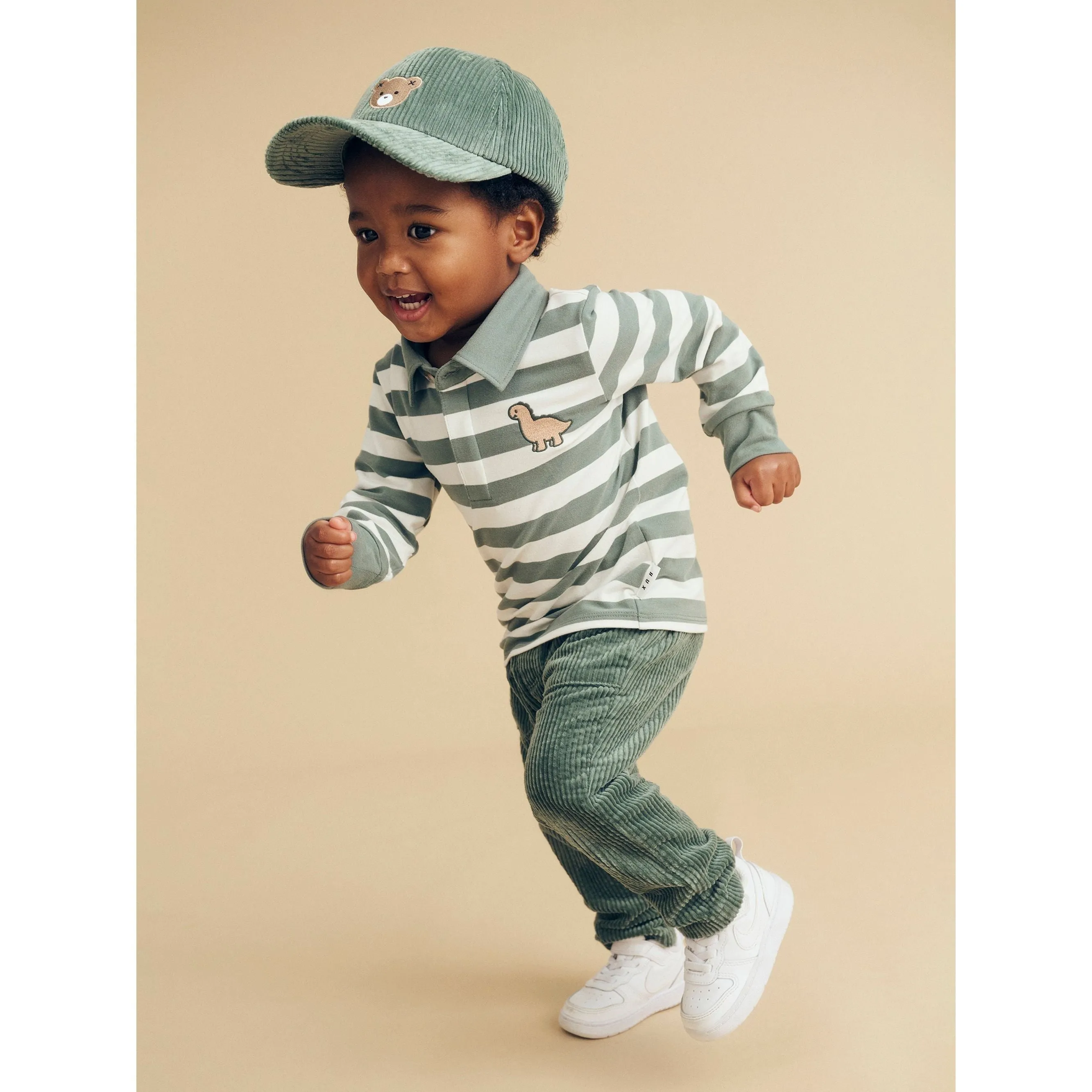 Dino Stripe Polo