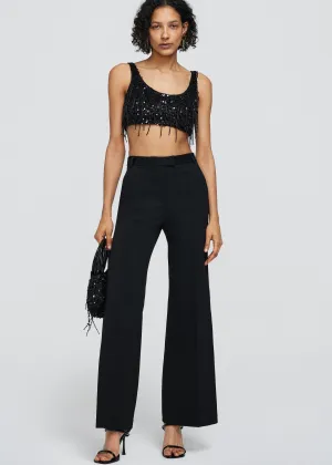 Dover Bootcut Pants (Black)