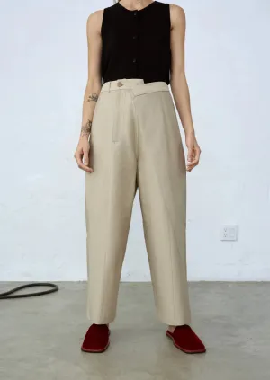 Draped Tailoring Pants, Toasted