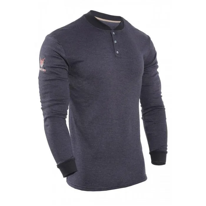 DRIFIRE TECGEN FR Long Sleeve Henley C541N_ _BSLS_ _