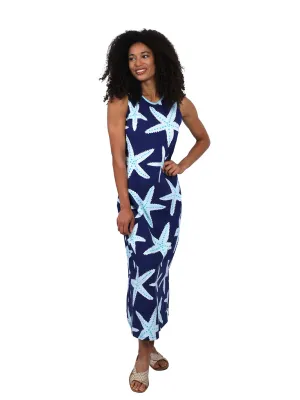 Emilee Maxi Shift Dress Sea Star