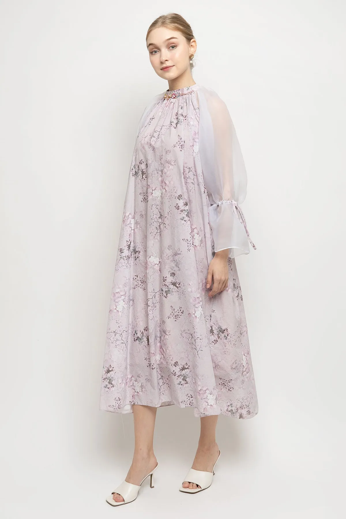 Esra Dress in Blush Lilac