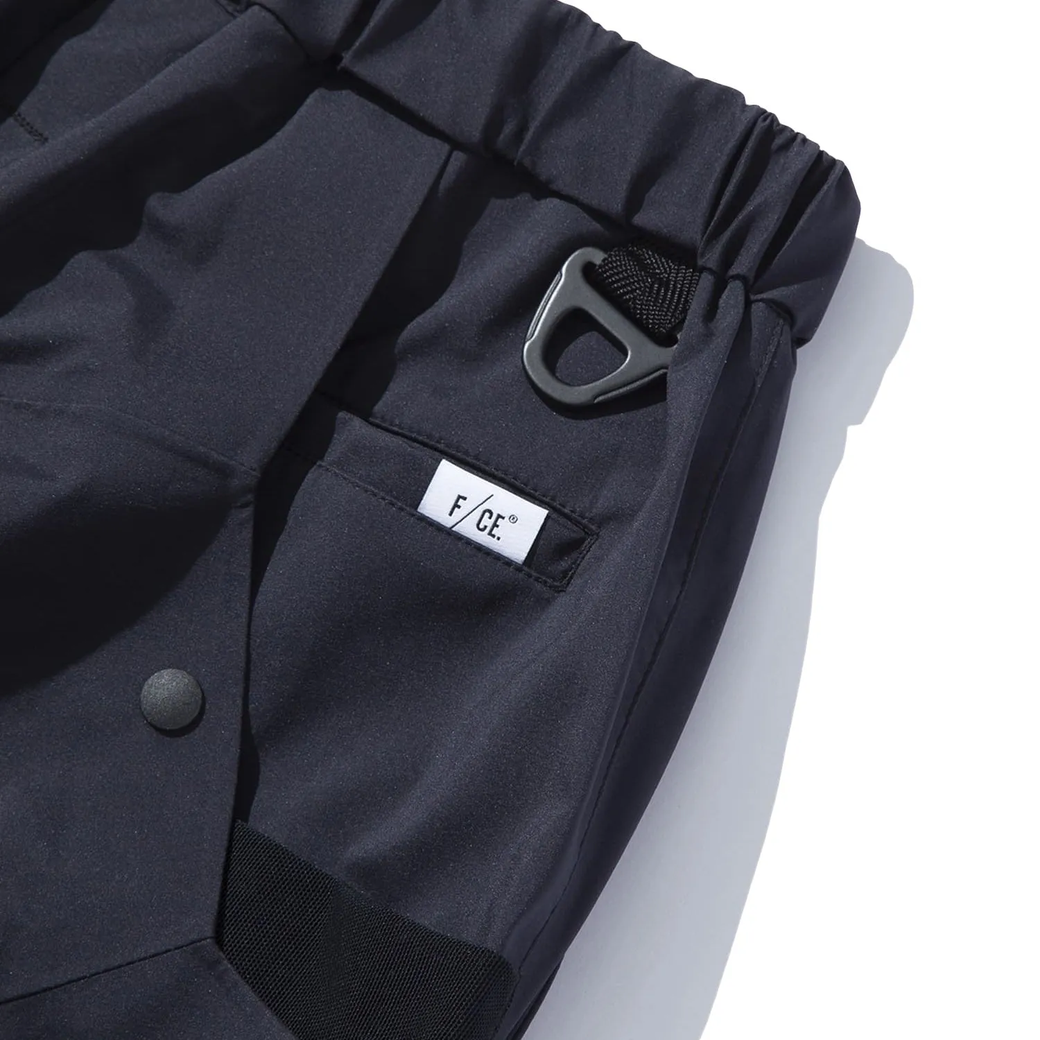 F/CE Men Waterproof Tapered Pants Black