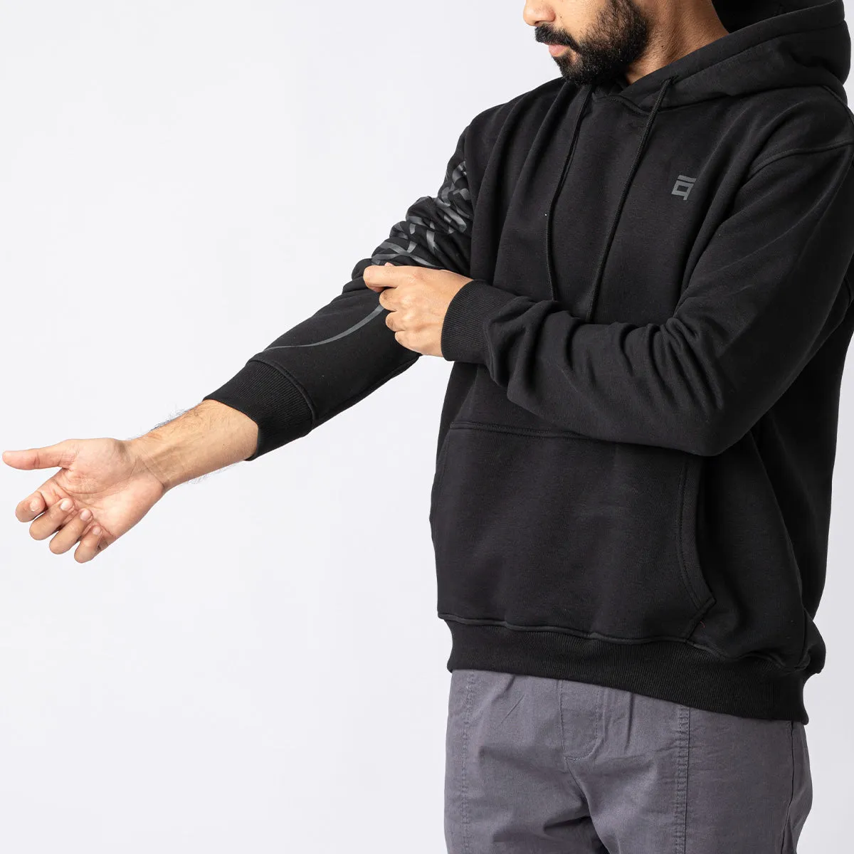 Feek Entawa Hoodie. Black