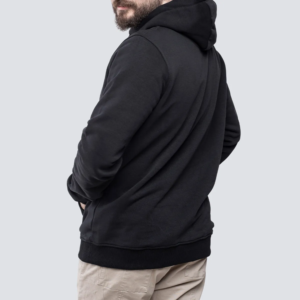 Feek Entawa Hoodie. Black