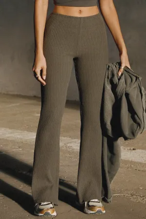 Fitted Mini Flare Pant